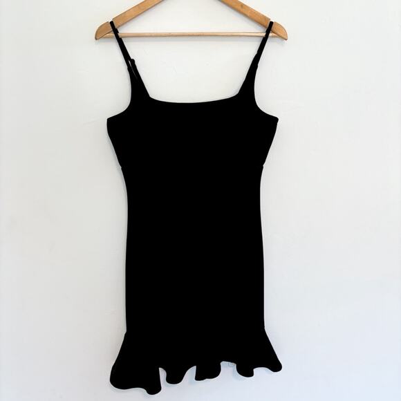 Lulus Spoonful of Sass Black Ruffled Bodycon Mini Dress - Picture 2 of 7